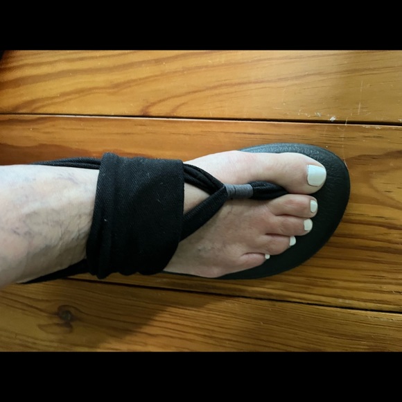 SANUK WOMENS YOGA SLING SANDALS ~SIZE 7 - Picture 10 of 11